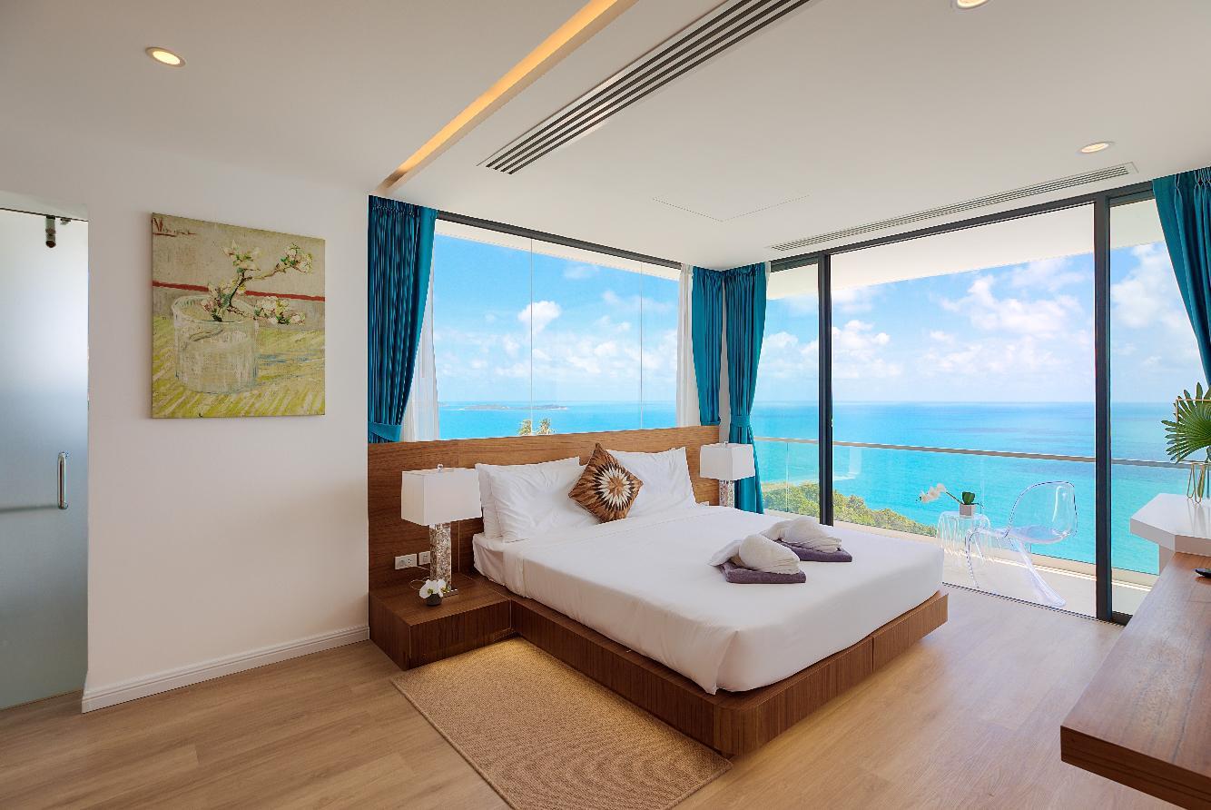 The Wave 2 - Urbane 5 Bedroom Seaview Pool Villa in Chaweng Noi for sale