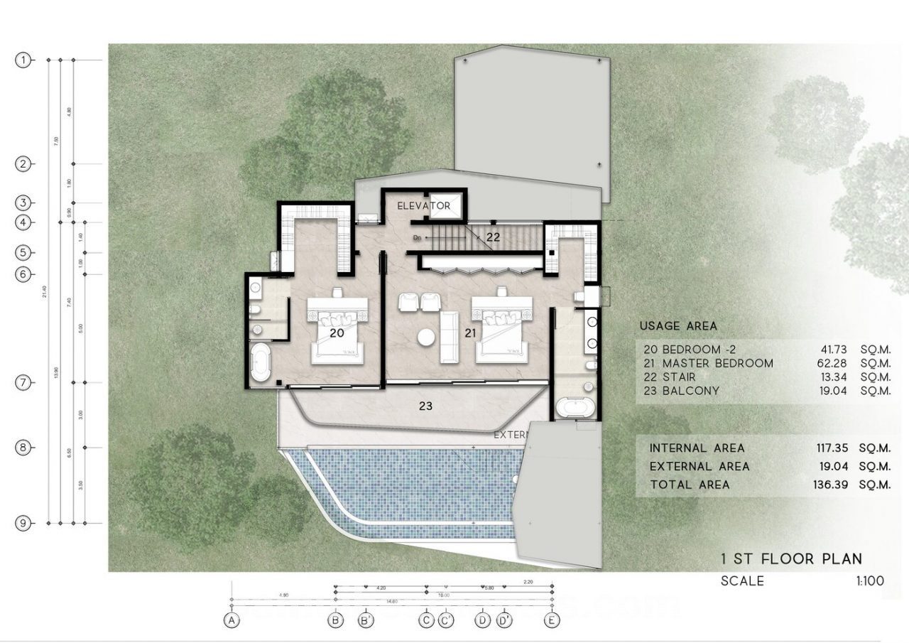 Beso Grande in Jewels Samui – Premier 4 to 5 Bedroom Seaview Pool Villa in Bangpor for sale: Beso Grande in Jewels Samui – Premier 4 to 5 Bedroom Seaview Pool Villa in Bangpor for sale