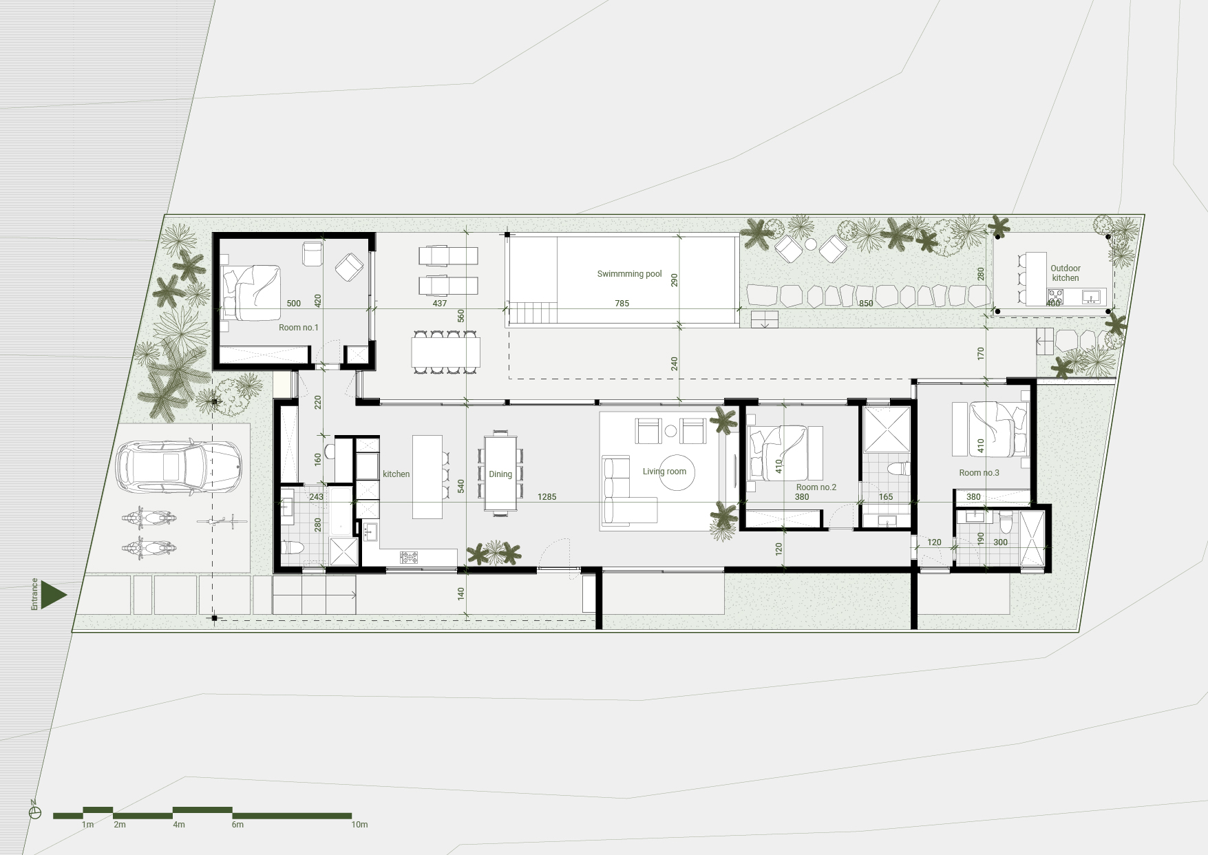 TRIO – Tropical 3 Bedroom Garden Pool Villa in Fishermen’s Village for Sale: TRIO – Tropical 3 Bedroom Garden Pool Villa in Fishermen’s Village for Sale