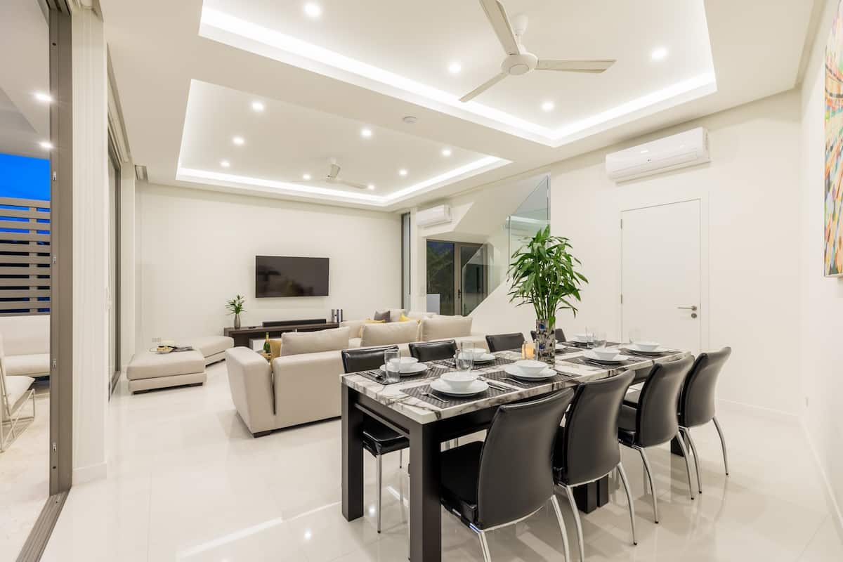 Trendy 4 Bedroom Seaview Pool Villa in Choeng Mon for sale