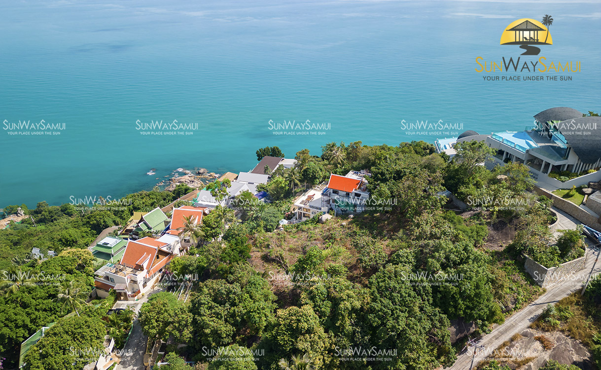 (SOLD) Exceptional 2160 sqm Seaview Land in Chaweng Noi for sale