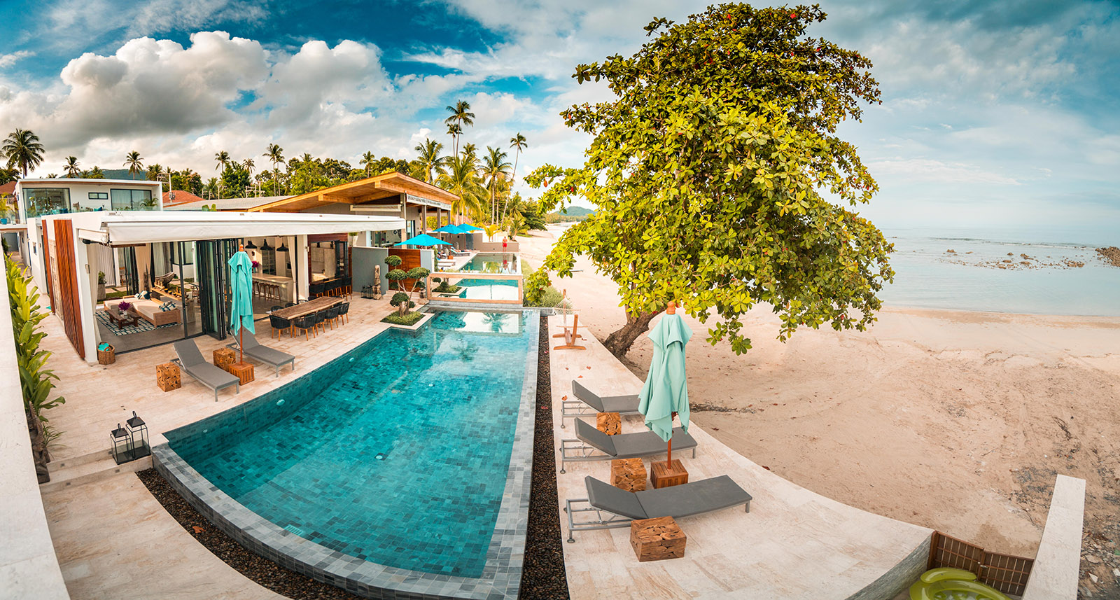 (SOLD) Villa Suma by Pavana – Luxurious 7 Bedroom Beachfront Villa in Laem Sor for sale