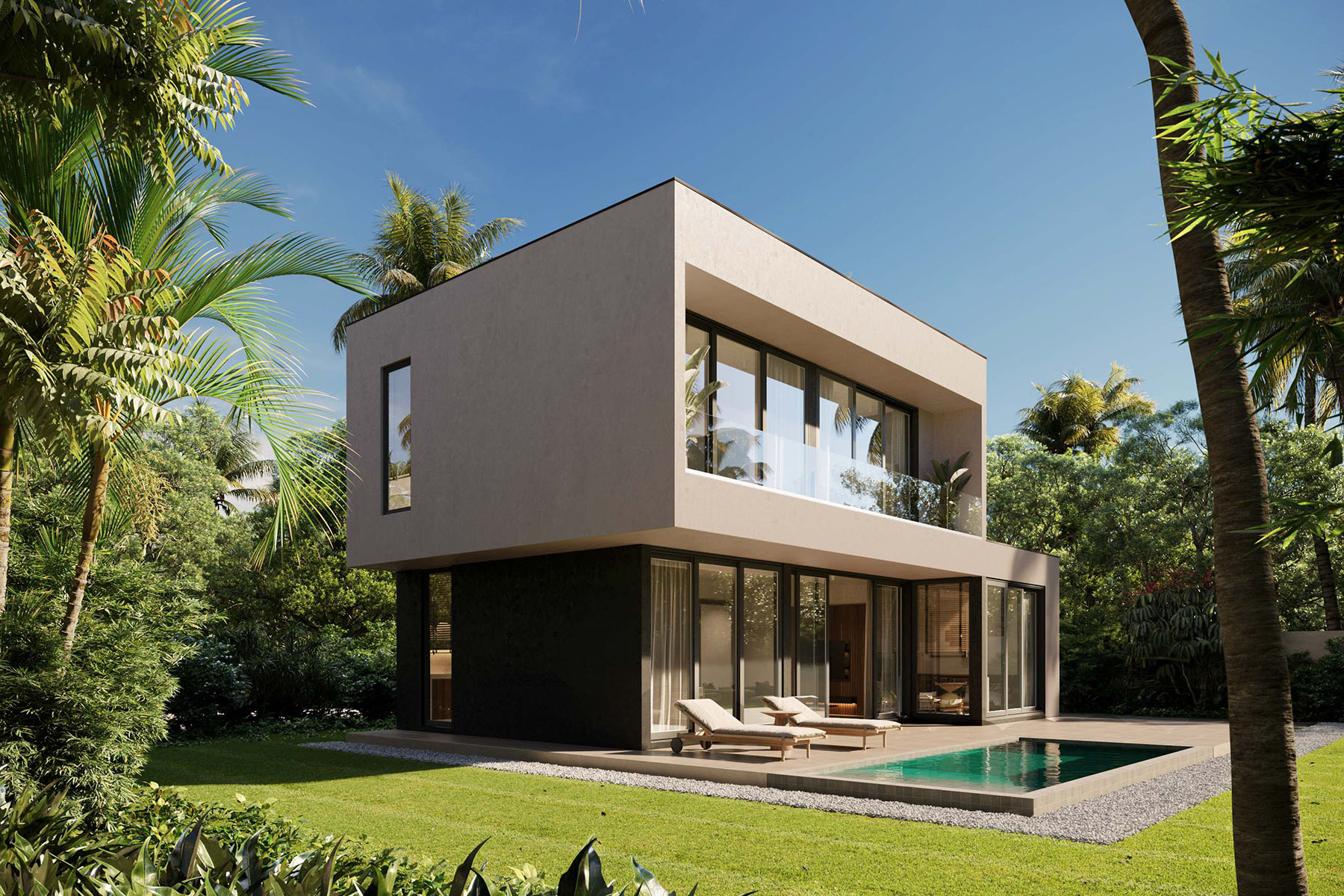 Ravi Villa – New Phase Mediterranean 3 Bedroom Garden Pool Villa in Chaweng : Ravi Villa – New Phase Mediterranean 3 Bedroom Garden Pool Villa in Chaweng 