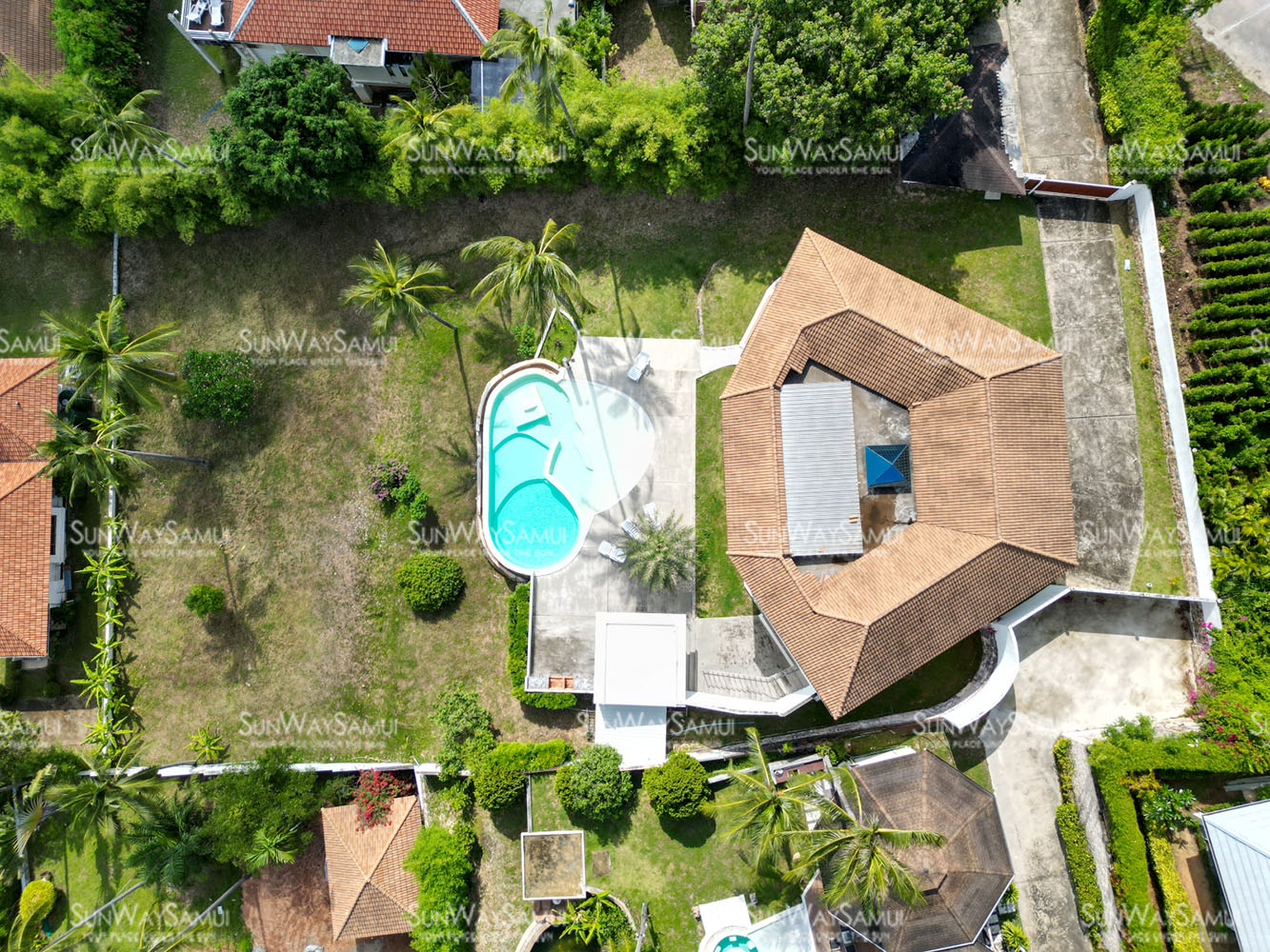 (SOLD) Villa Nirvana - Spacious 5 Bedroom Seaview Villa in Bangrak for sale