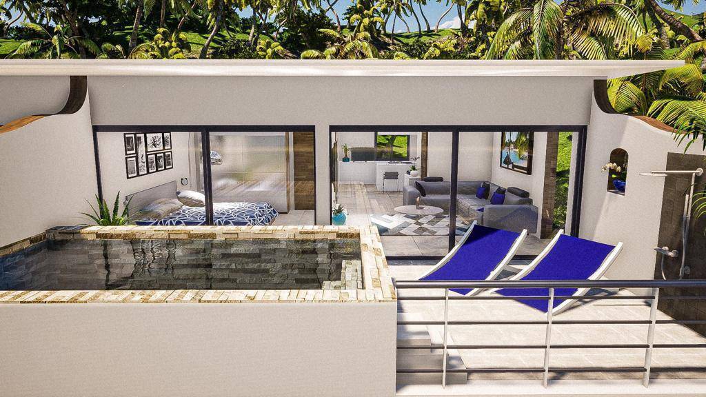 (SOLD) 1-2 Bedroom Sea View Apartments with plunge pool for sale, Lamai