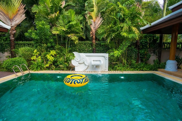 Balinese 3 Bedroom Beachside Pool Villa in Bang Kao for sale: Balinese 3 Bedroom Beachside Pool Villa in Bang Kao for sale