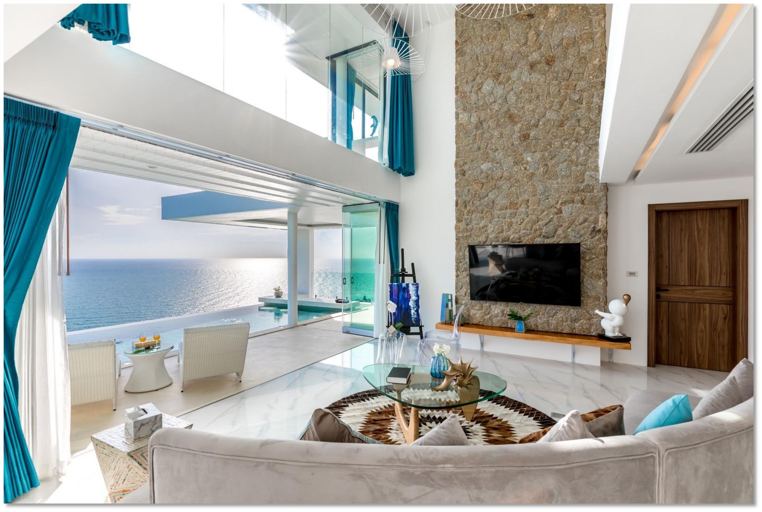 The Wave 2 - Urbane 5 Bedroom Seaview Pool Villa in Chaweng Noi for sale