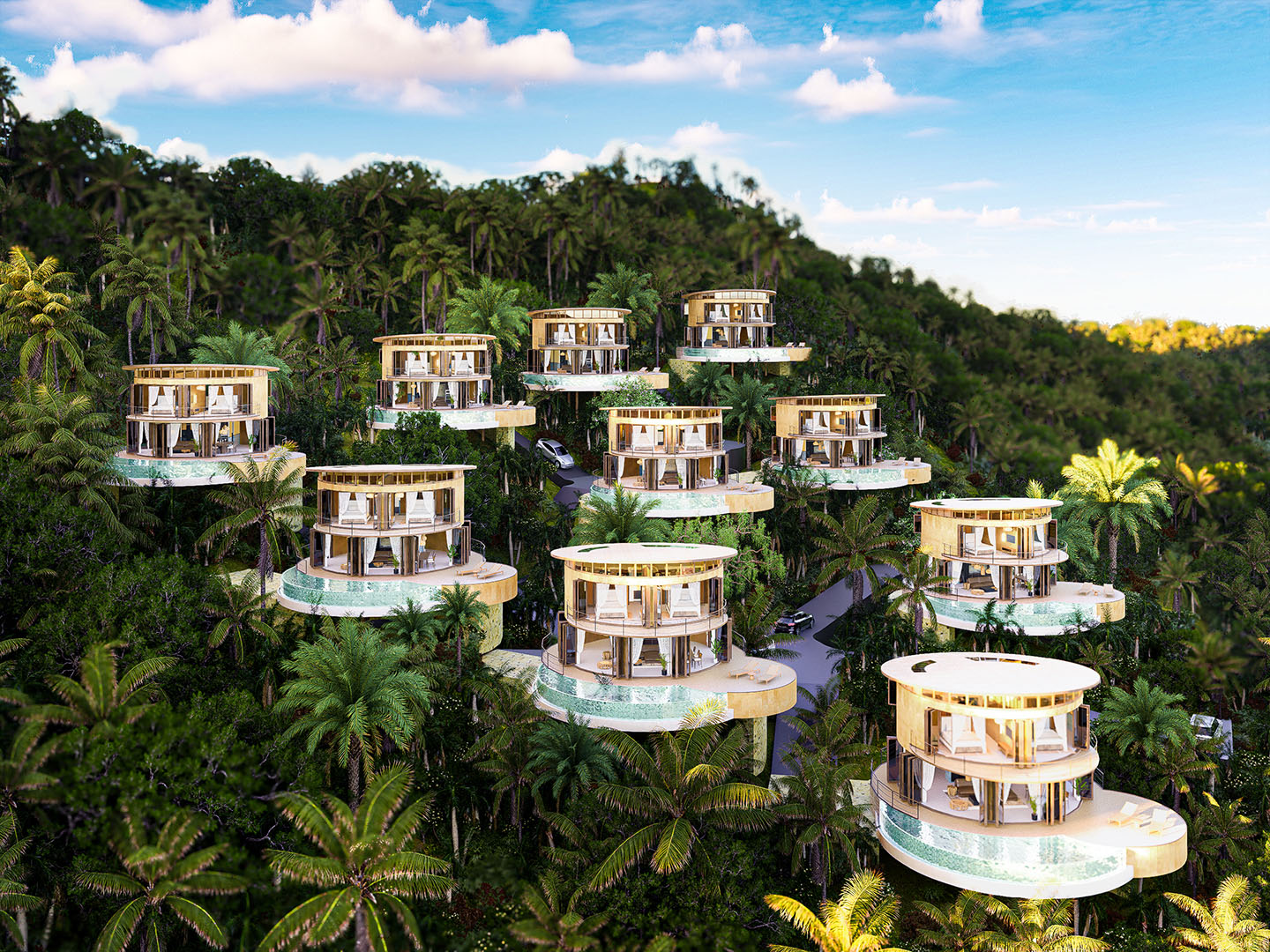 Kunkhao Vale – Ecological 2 Bedroom Seaview Villas in Bang Makham for sale: Kunkhao Vale – Ecological 2 Bedroom Seaview Villas in Bang Makham for sale