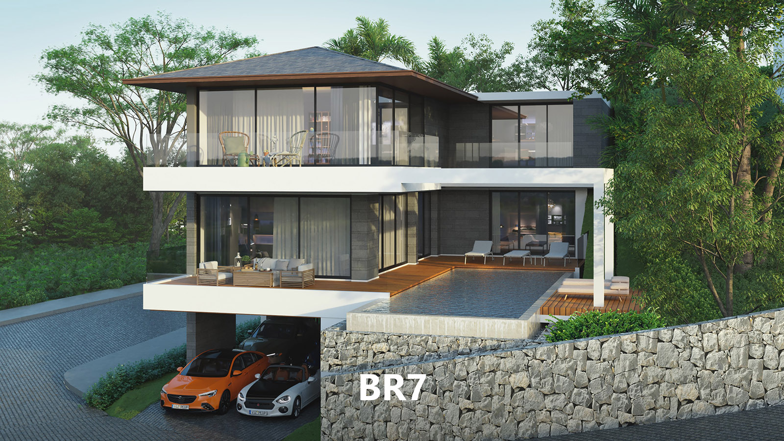 (SOLD) The Bay Ridge – Luxury 3 Bedroom Seaview Pool Villa in Big Buddha for sale