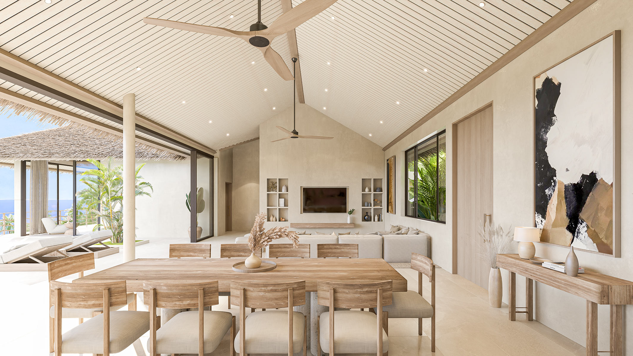 (SOLD) Pacific Sunset – Villa Komodo 5/8 Bedroom Seaview Pool Villa in Bang Makham for sale