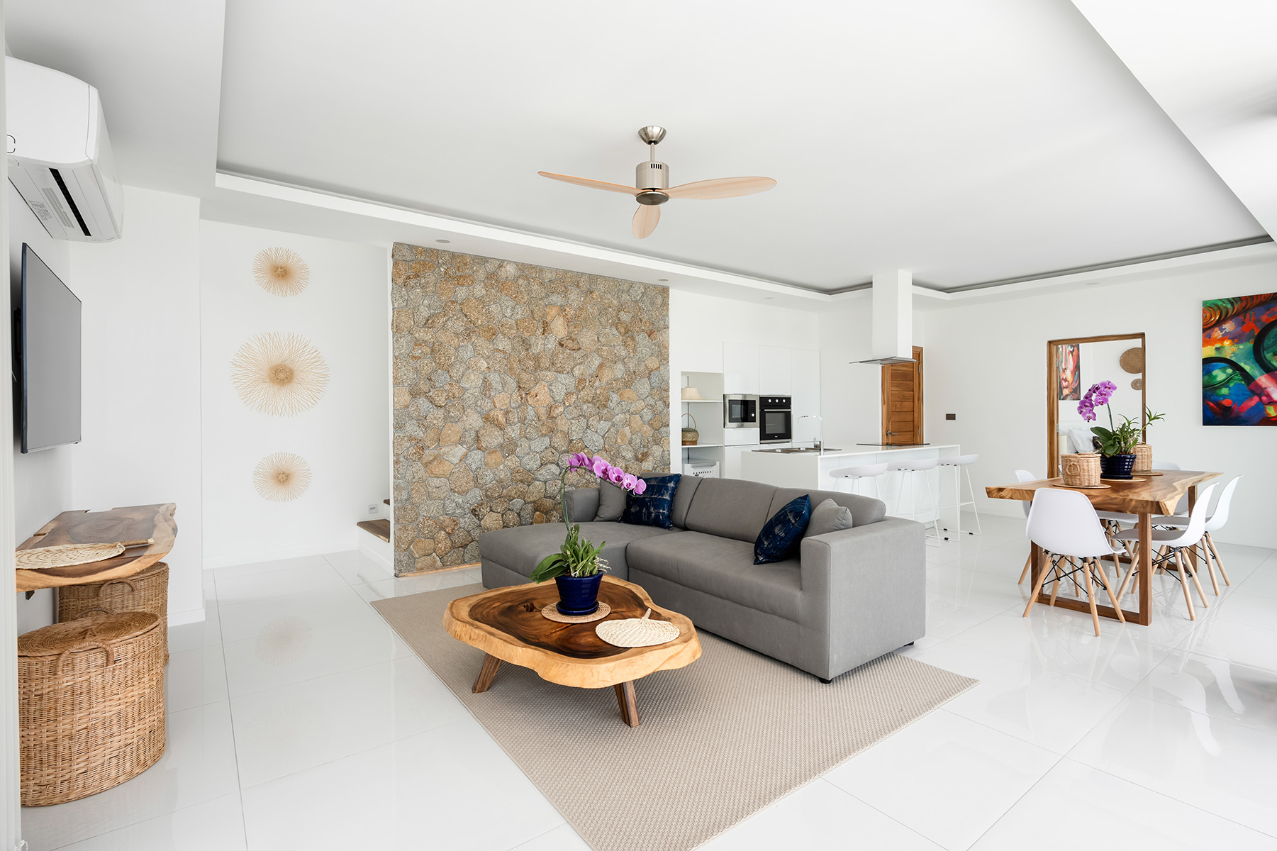 (SOLD) Enchanting 3 Bedroom Seaview Pool Villa in Bophut for sale