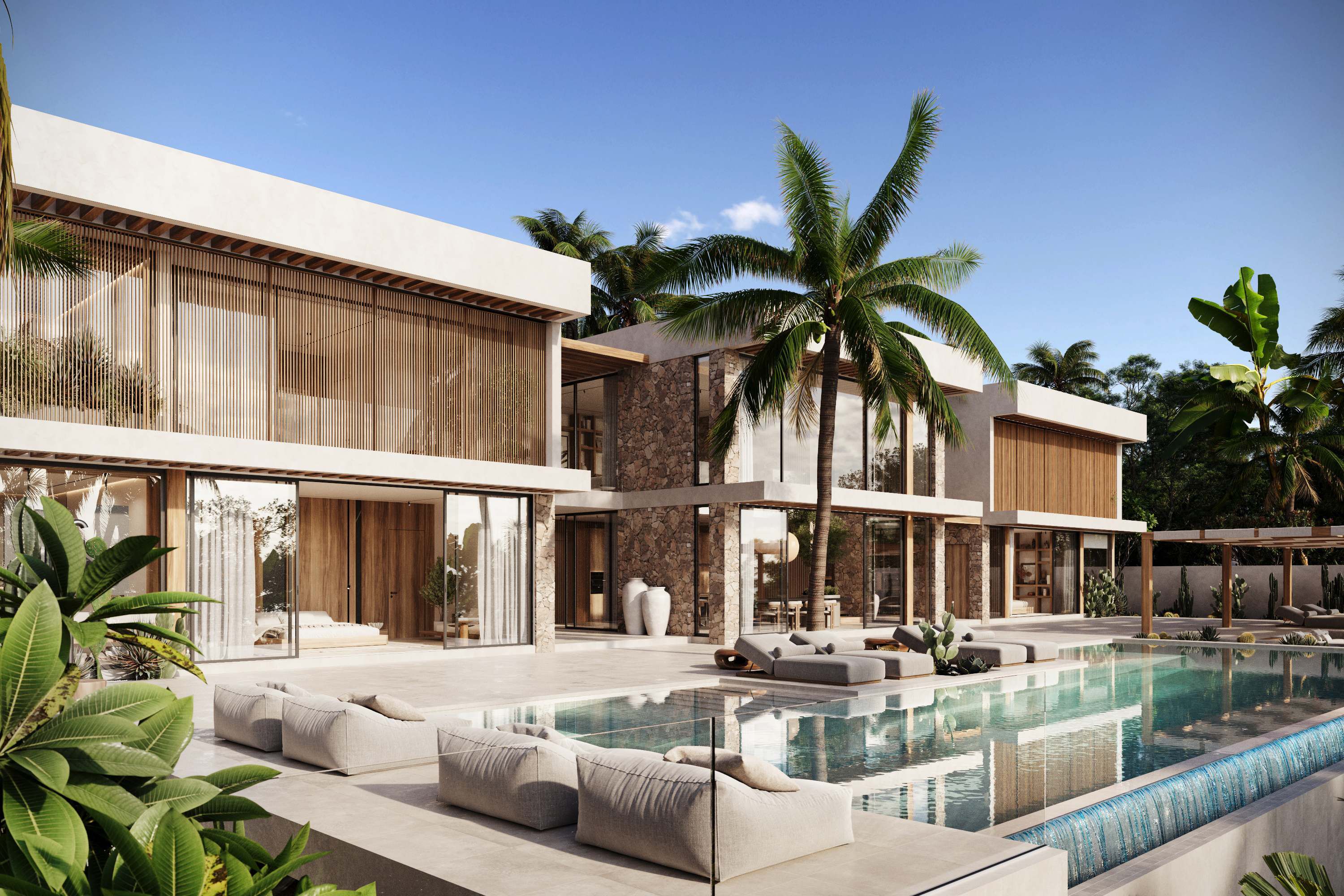 Jaya Villa – Luxurious Mediterranean 4 Bedroom Seaview Pool Villa in Chaweng 