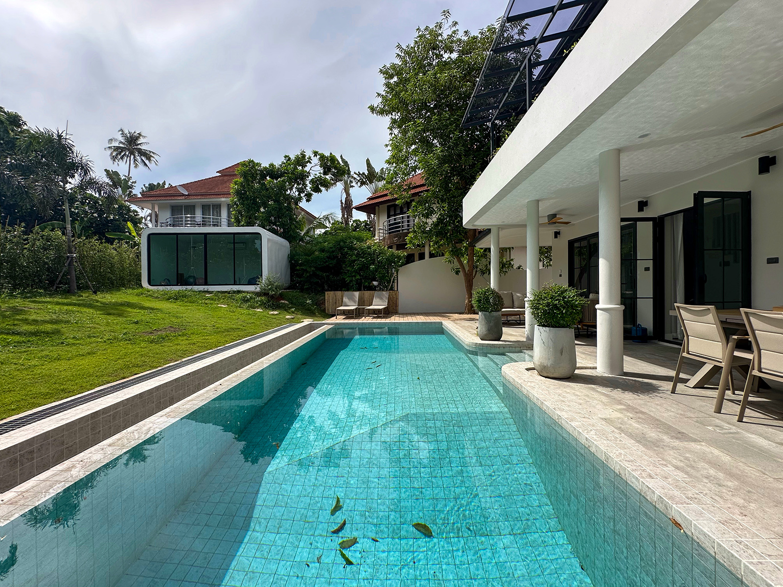 (SOLD) New Built Beachside 3 Bedroom Garden Pool Villa in Thongson Bay Villas for Sale