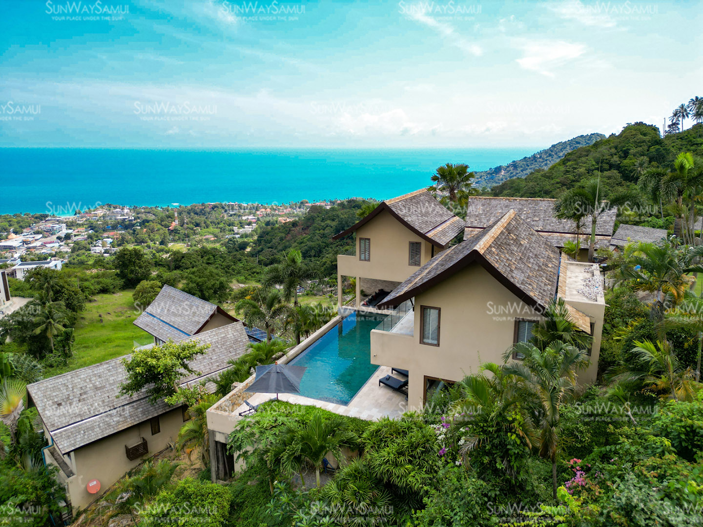 Rockwater Villa Enam – Timeless 4+1 Bedroom Seaview Pool Villa in Chaweng Noi: Rockwater Villa Enam – Timeless 4+1 Bedroom Seaview Pool Villa in Chaweng Noi