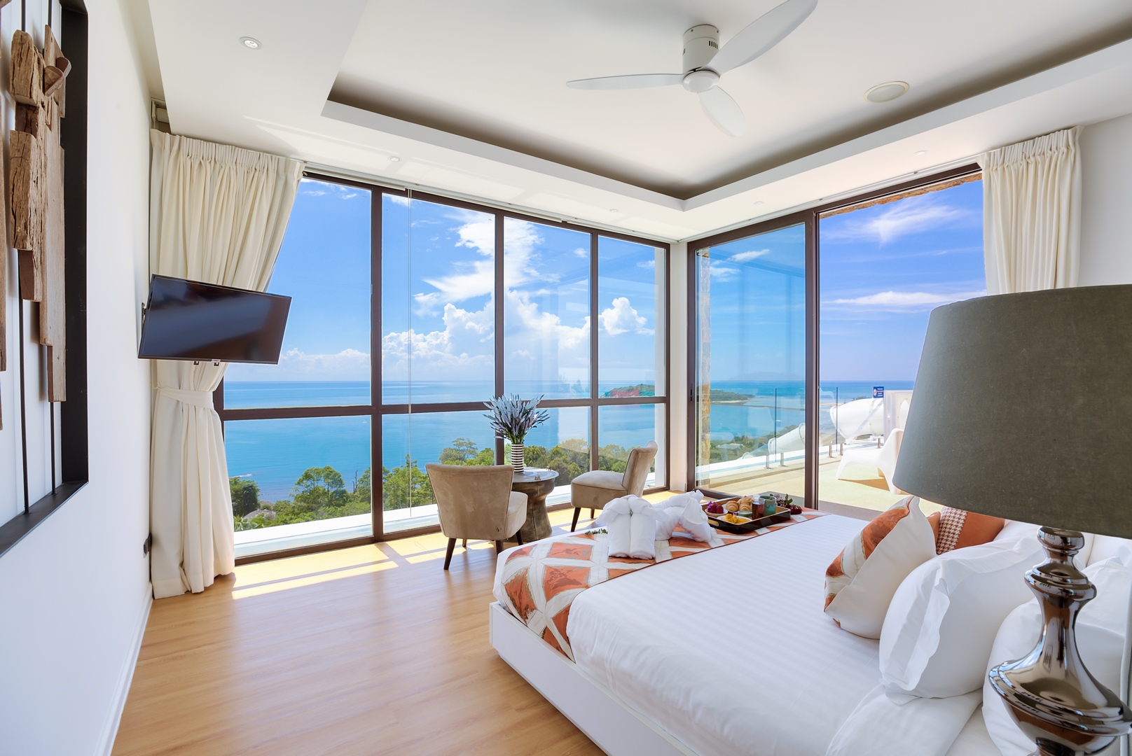 Villa Turquoise – Luxury 4 Bedroom Seaview Villa in North Chaweng for sale