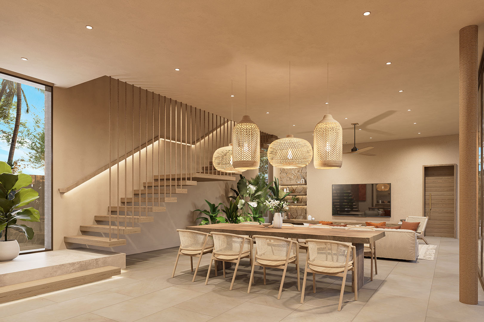 Pacific Noma – Beachside 4 to 5 Bedroom Garden Pool Villa in Maenam: Pacific Noma – Beachside 4 to 5 Bedroom Garden Pool Villa in Maenam