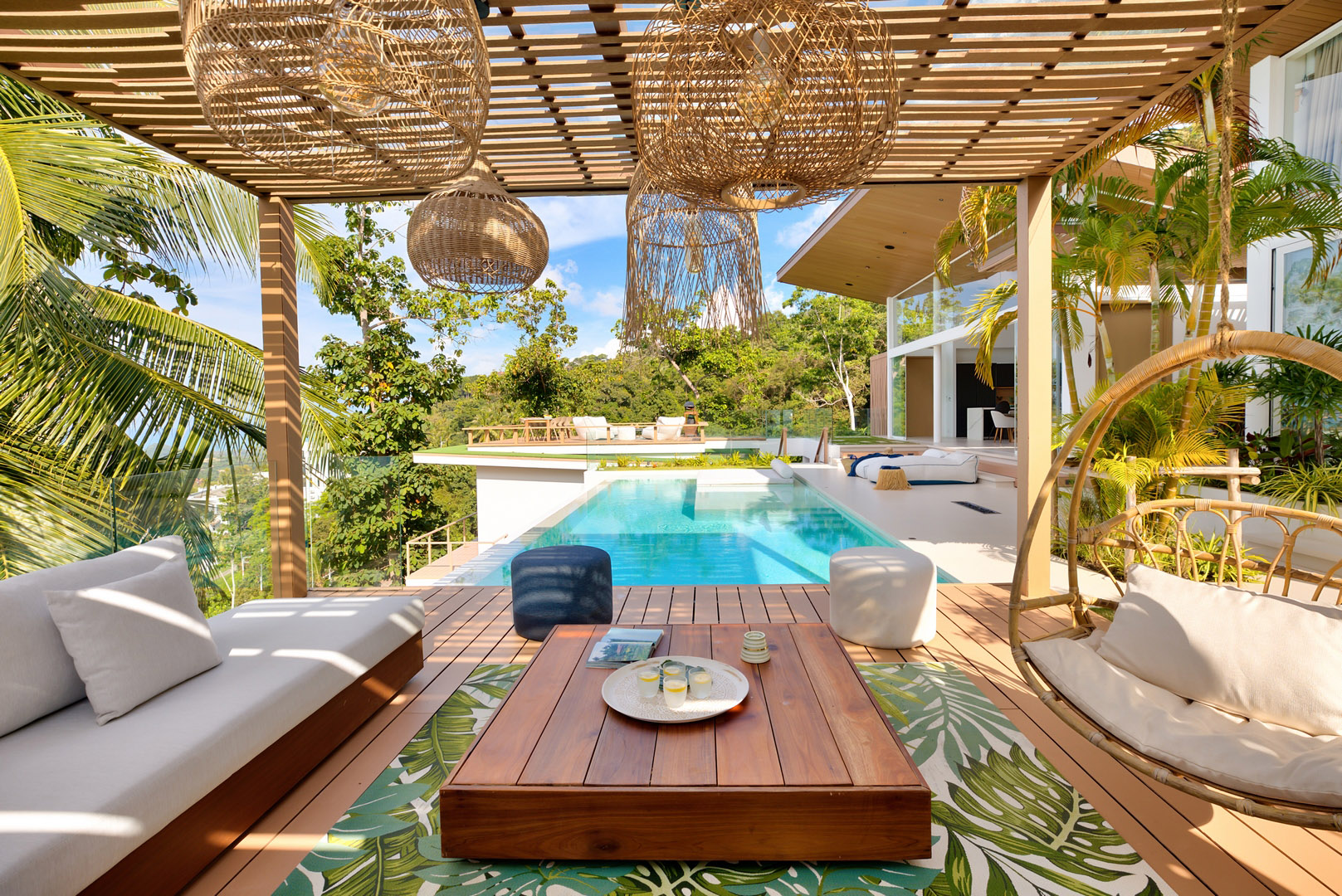 (SOLD) Pacific Palisade - Contemporary Tropical 4 Bedroom Seaview Pool Villas in Bang Por 
