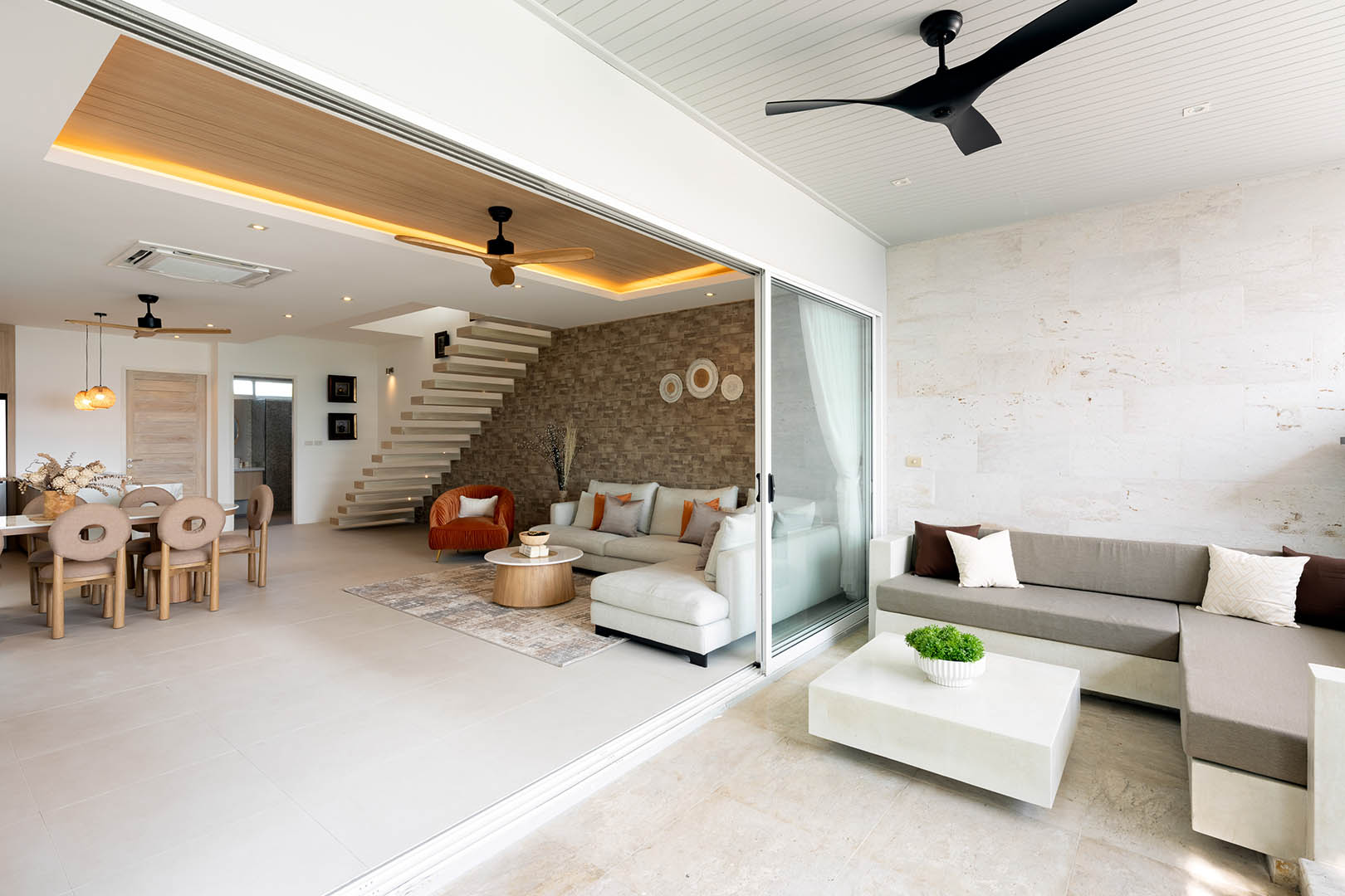 (PRICE REDUCED!) Villa Serenity – 4 Bedroom Seaview Duplex in Sunset Cove Plai Laem for sale: Villa Serenity – 4 Bedroom Seaview Duplex in Sunset Cove Plai Laem for sale