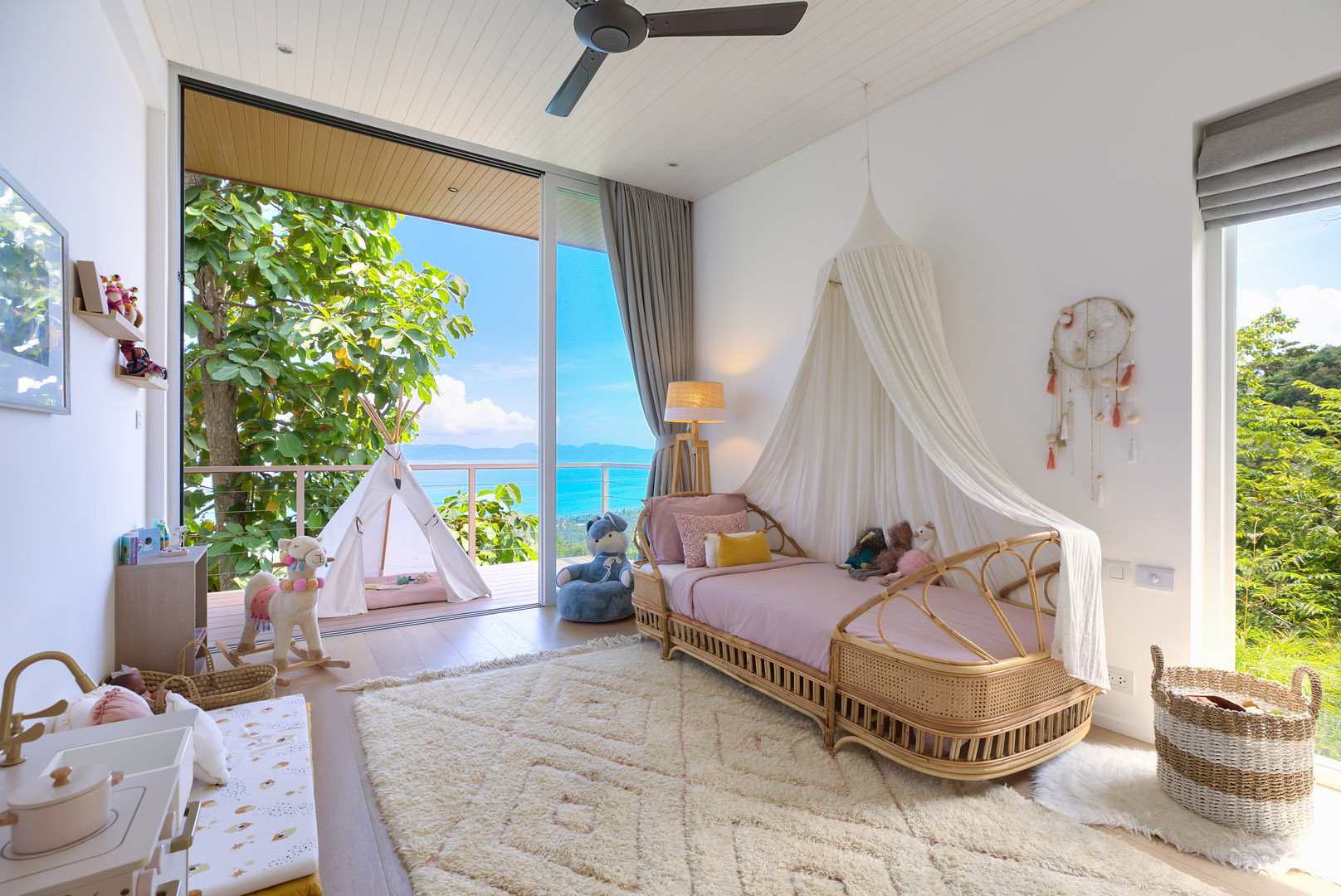 (SOLD) Pacific Palisade - Contemporary Tropical 4 Bedroom Seaview Pool Villas in Bang Por 