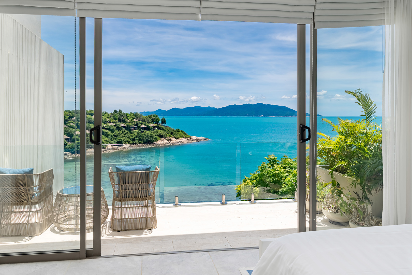 Nautical 4+1 Bedroom Seaview Semi-Detached Pool Villa in Plai Laem for sale