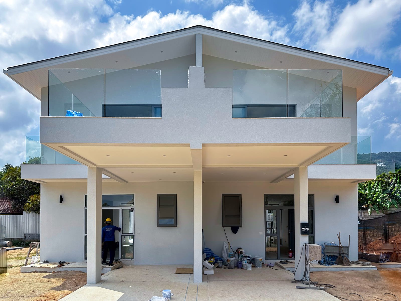 (SOLD) The Hideaway - 3 Bedroom Semi-Detached Pool Villa in Bophut for sale 
