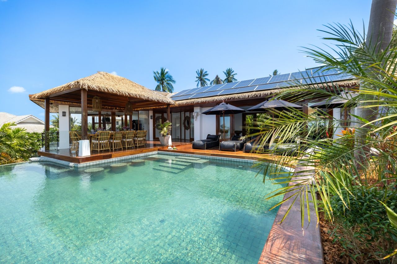 Authentik Villa – Balinese 5 Bedroom Seaview Pool Villa in Bophut: Authentik Villa – Balinese 5 Bedroom Seaview Pool Villa in Bophut