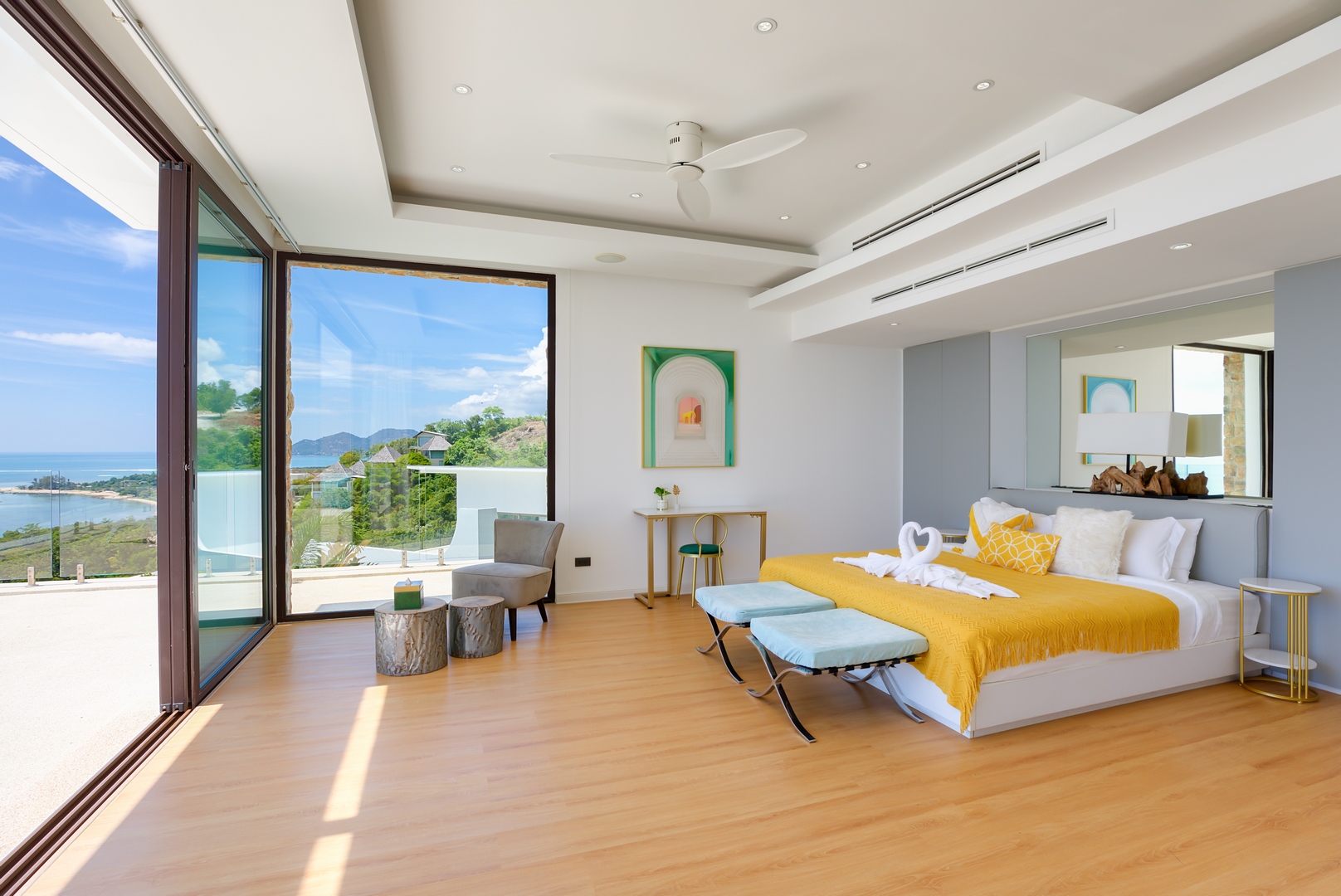 Villa Turquoise – Luxury 4 Bedroom Seaview Villa in North Chaweng for sale