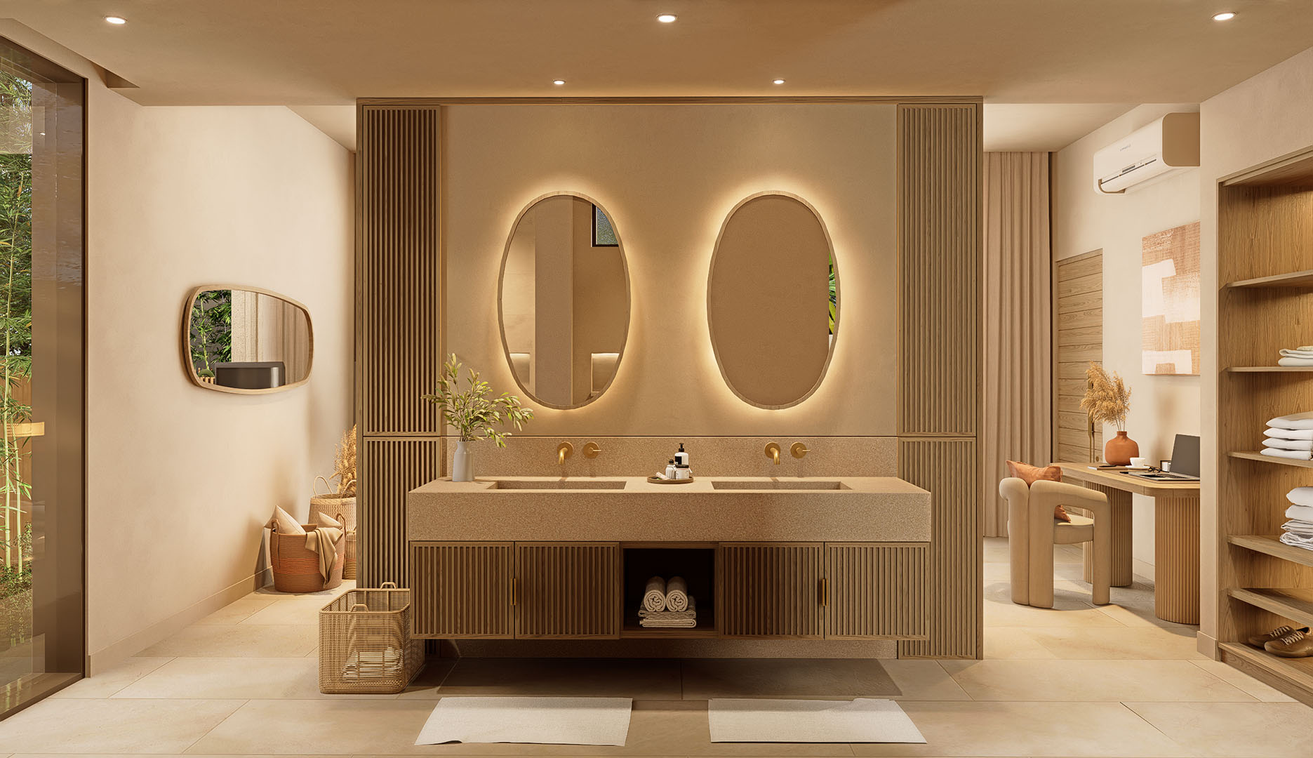 Pacific Noma – Beachside 4 to 5 Bedroom Garden Pool Villa in Maenam: Pacific Noma – Beachside 4 to 5 Bedroom Garden Pool Villa in Maenam