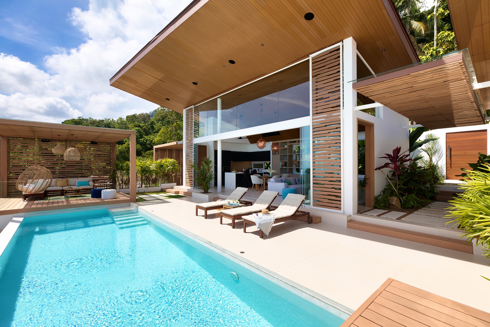 (SOLD) Pacific Palisade - Contemporary Tropical 3 Bedroom Seaview Pool Villas in Bang Por 