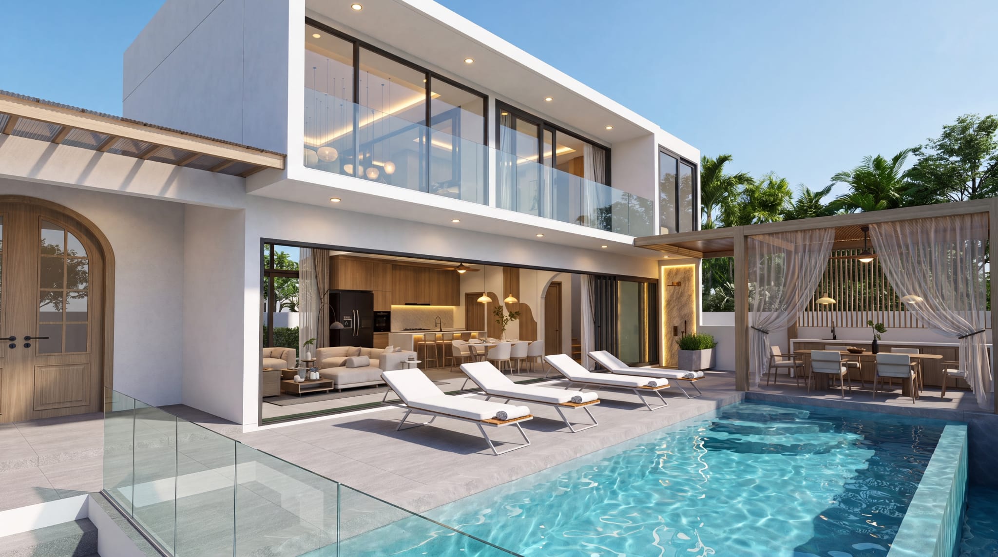 Tesoro Valley – Off Plan 2 to 4+1 Bedroom Seaview Pool Villa in Bang Makham for sale: Tesoro Valley – Off Plan 2 to 4+1 Bedroom Seaview Pool Villa in Bang Makham for sale