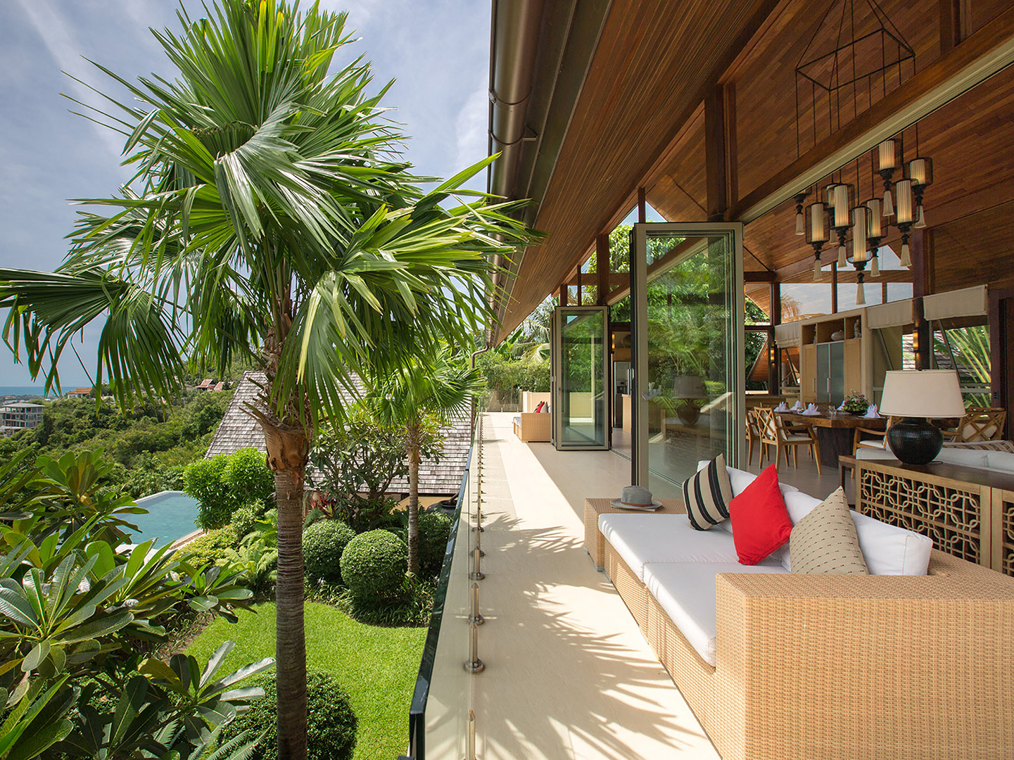 Panacea Retreat – 4 to 5 Bedroom Seaview Pool Villa in Bophut for sale