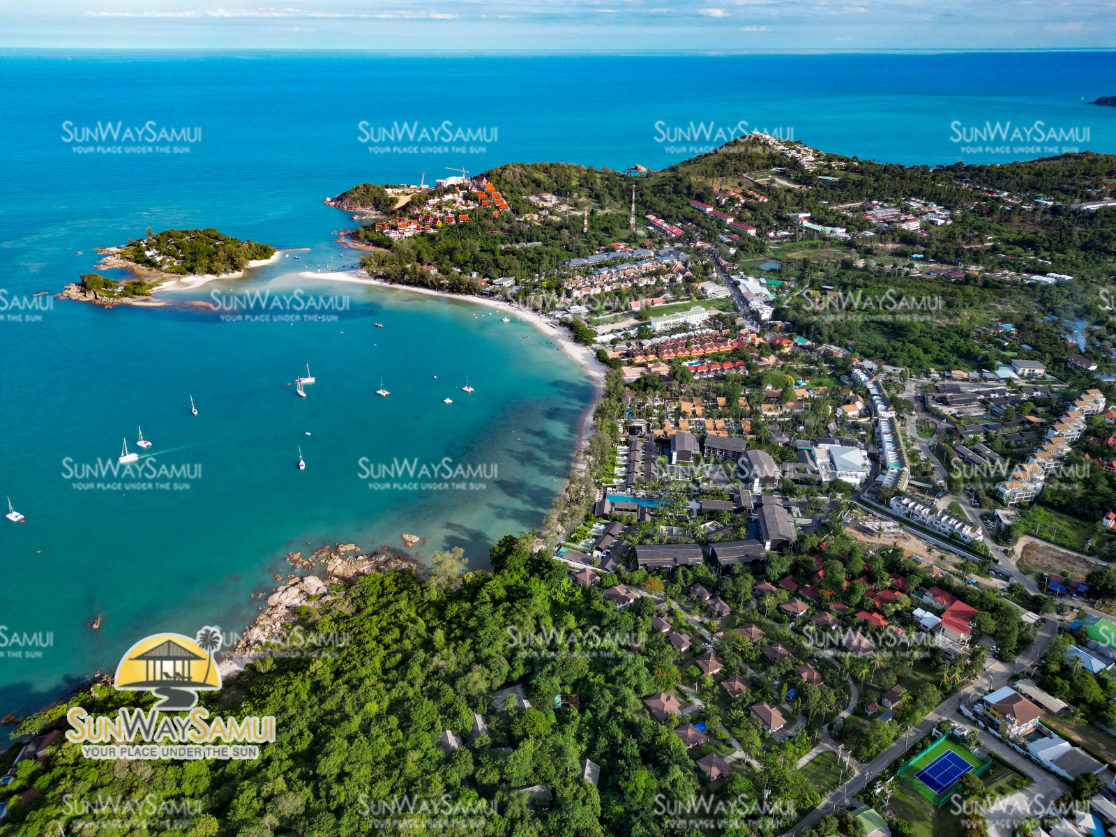 (SOLD) Horizon Villas - Prestigious 3 Bedroom Garden Pool Villa in Choeng Mon for Sale