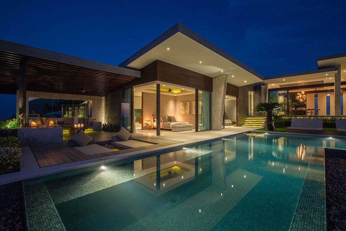 (SOLD) Villa Raku - World renowned designer four bedroom seaview villa for sale in Koh Samui