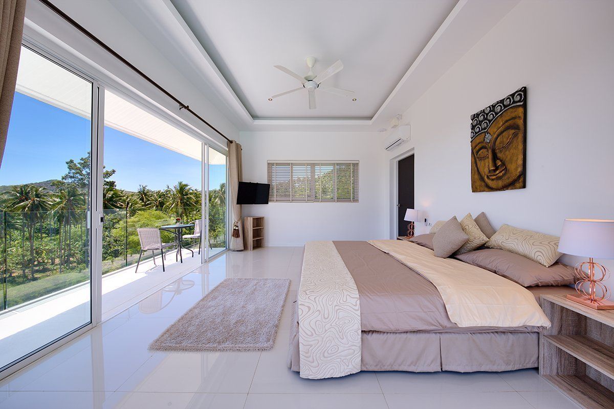 (SOLD) Villa White Lotus - Luxury 7 bedroom Seaview Villa in Maenam for sale