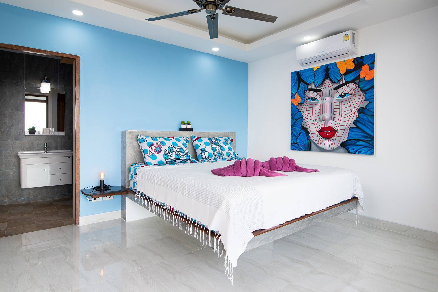 (SOLD) 2 bedroom sea-view apartment Re-Sale in Lamai