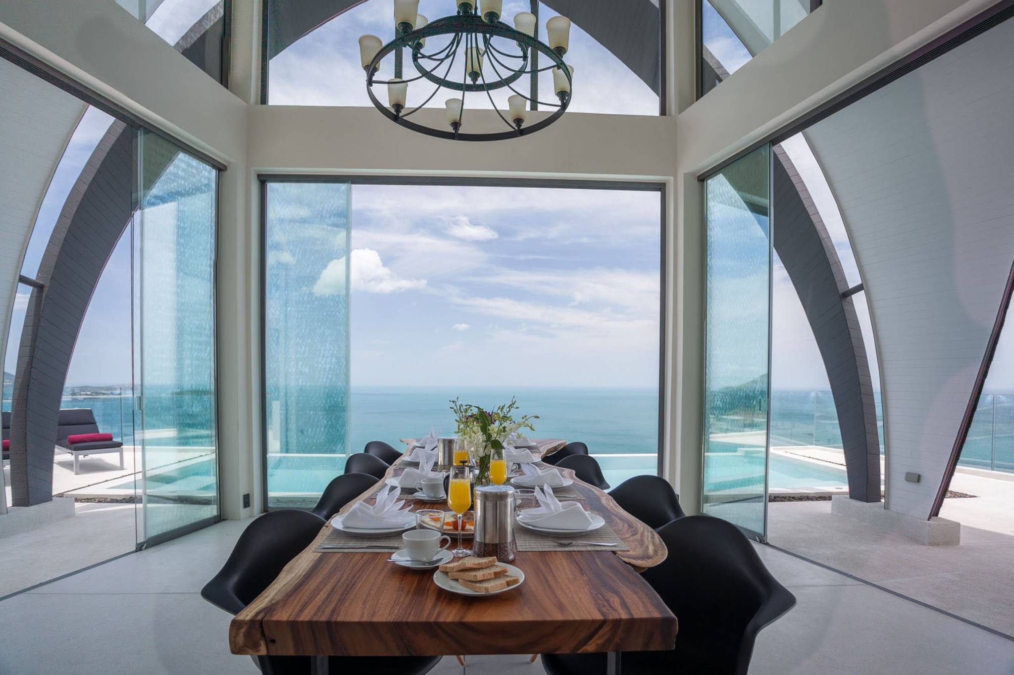 Sky Dream Villa - premium panoramic sea view villa for sale in Chaweng Noi