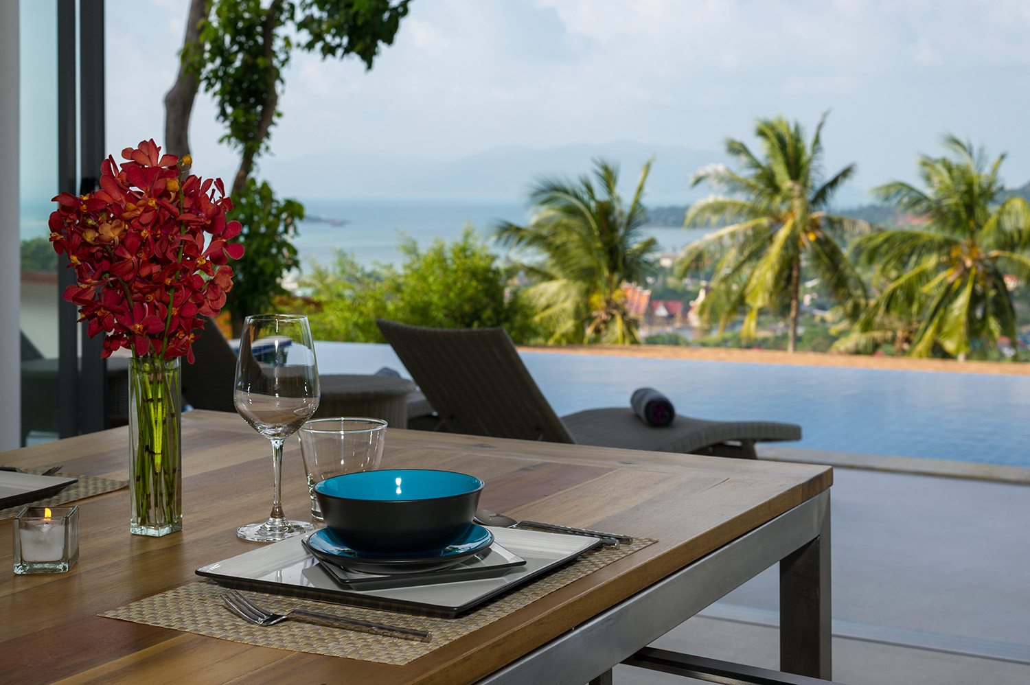 The Ridge Villa 7 – Beautiful 4 Bedroom Seaview Pool Villa in Plai Laem for sale