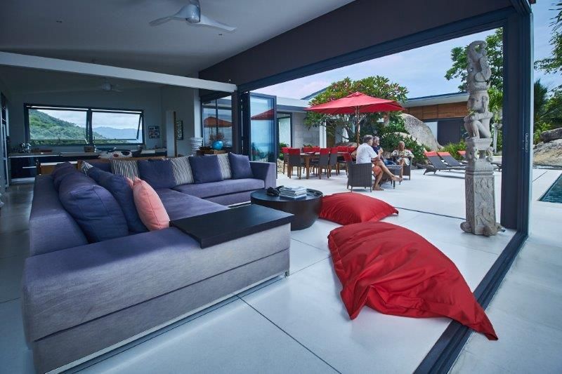 Architecturally Stunning Villa with Spectacular Ocean and Mountain View