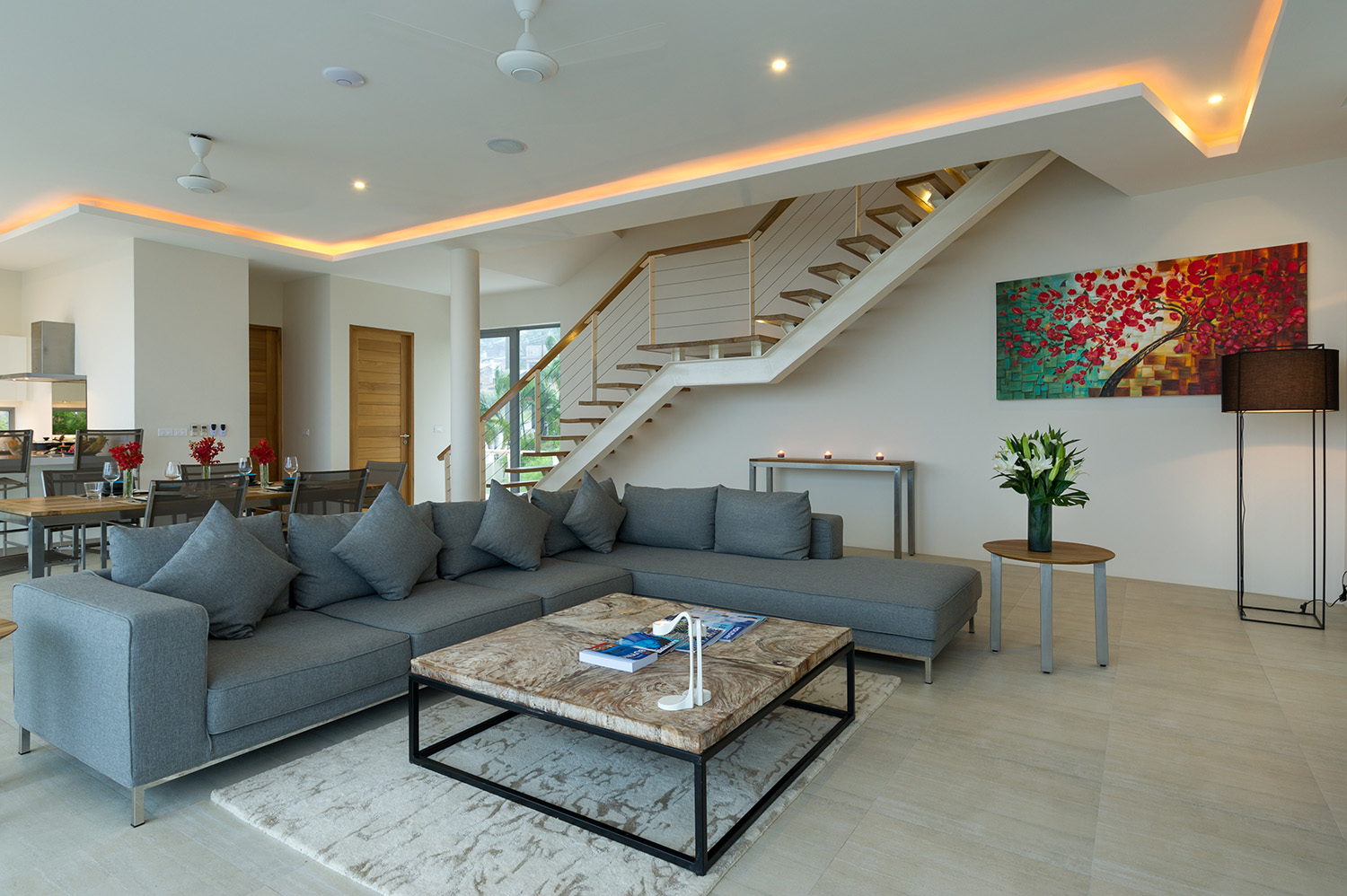 The Ridge Villa 7 – Beautiful 4 Bedroom Seaview Pool Villa in Plai Laem for sale