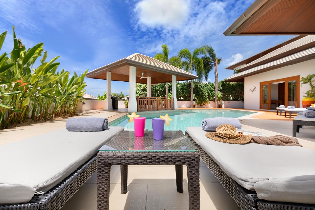 (PRICE REDUCED!) Villa Mai Tai – 3 Bedroom Garden Pool Villa in Horizon Villa, Choengmon for sale