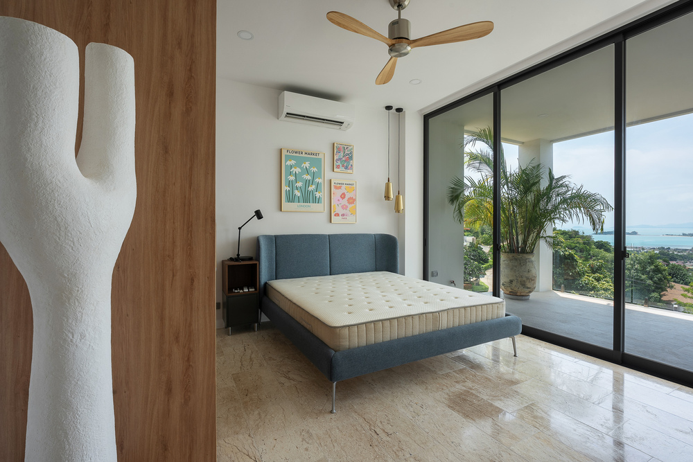 Modern 4 Bedroom Seaview Pool Villa in Plai Laem for sale