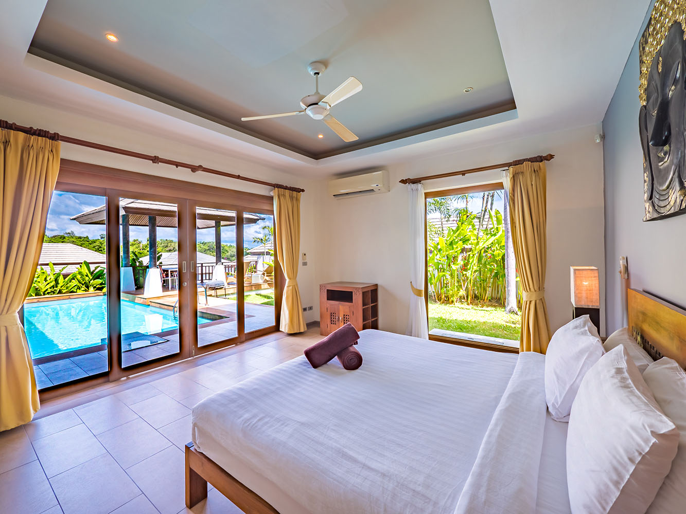 Villa Horizon 20 - Tropical 2 Bedroom Partial Seaview Pool Villa in Choengmon for sale