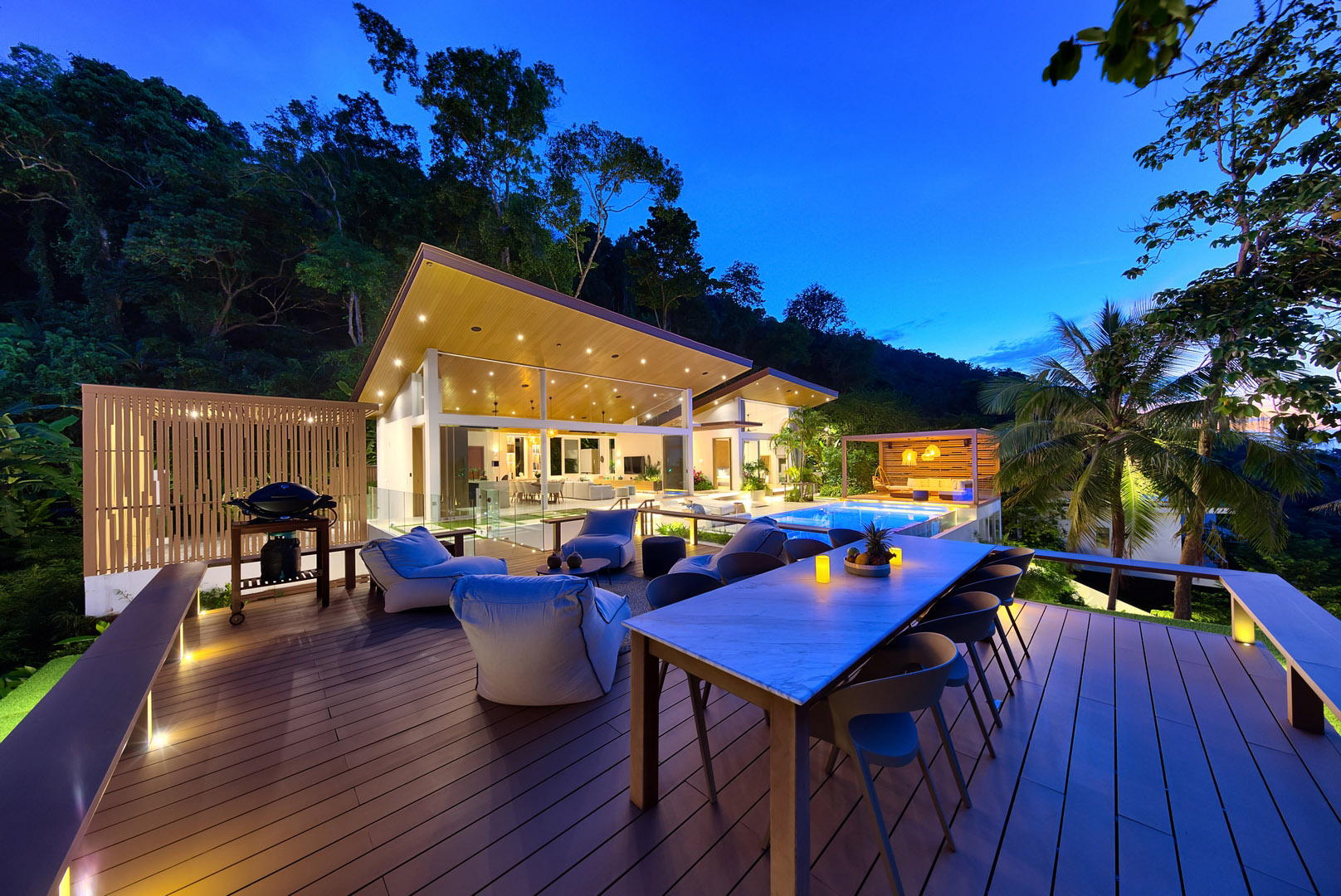 (SOLD) Pacific Palisade - Contemporary Tropical 4 Bedroom Seaview Pool Villas in Bang Por 