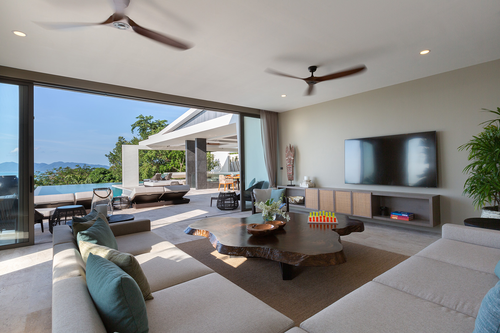 (SOLD) Villa Celadon – Captivating 5 Bedroom Seaview Pool Villa in Bangpor, Koh Samui