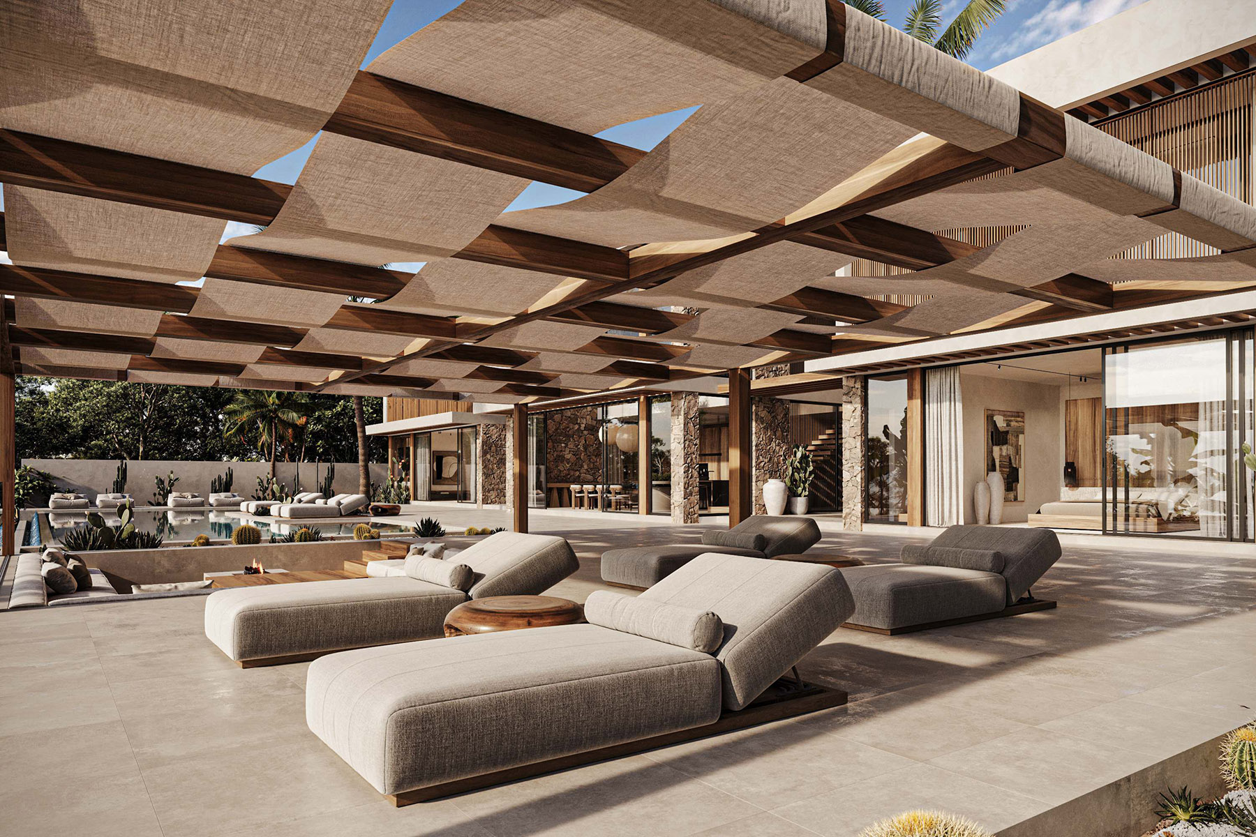 Jaya Villa – Luxurious Mediterranean 4 Bedroom Seaview Pool Villa in Chaweng 