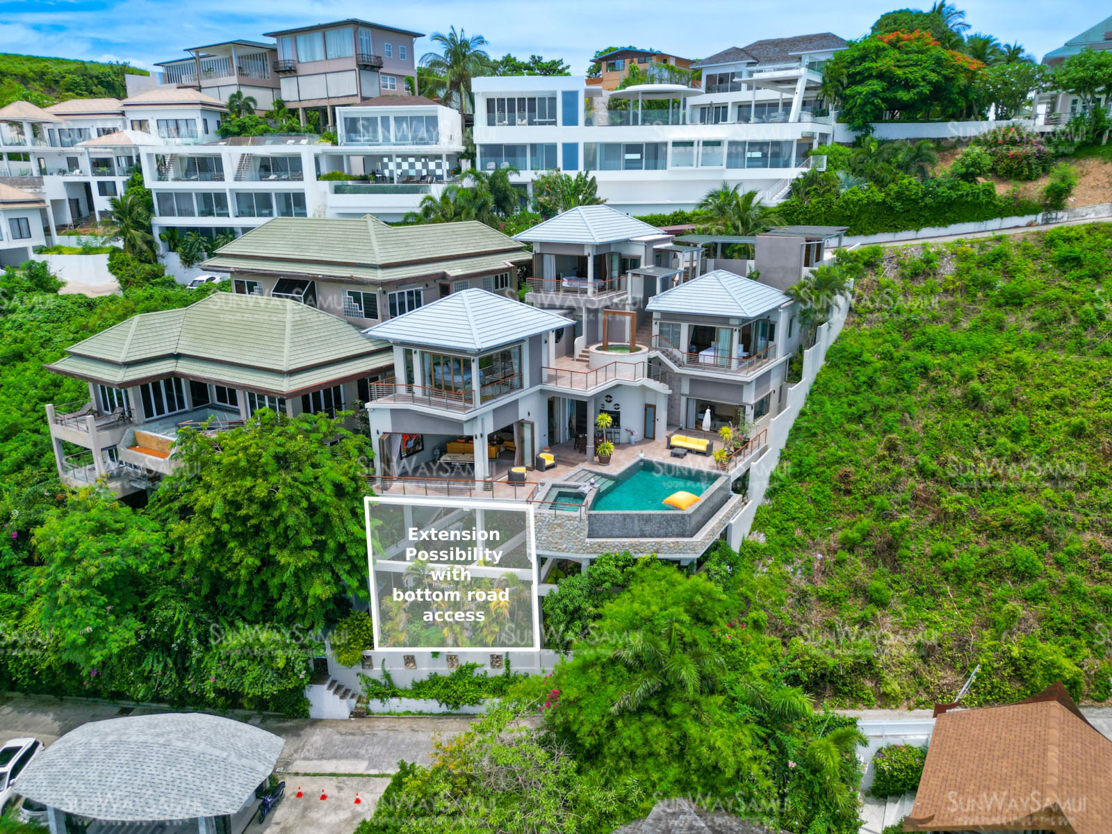 Villa Azure – Exclusive 5 Bedroom Seaview Villa in Tongson Bay for sale: Villa Azure – Exclusive 5 Bedroom Seaview Villa in Tongson Bay for sale