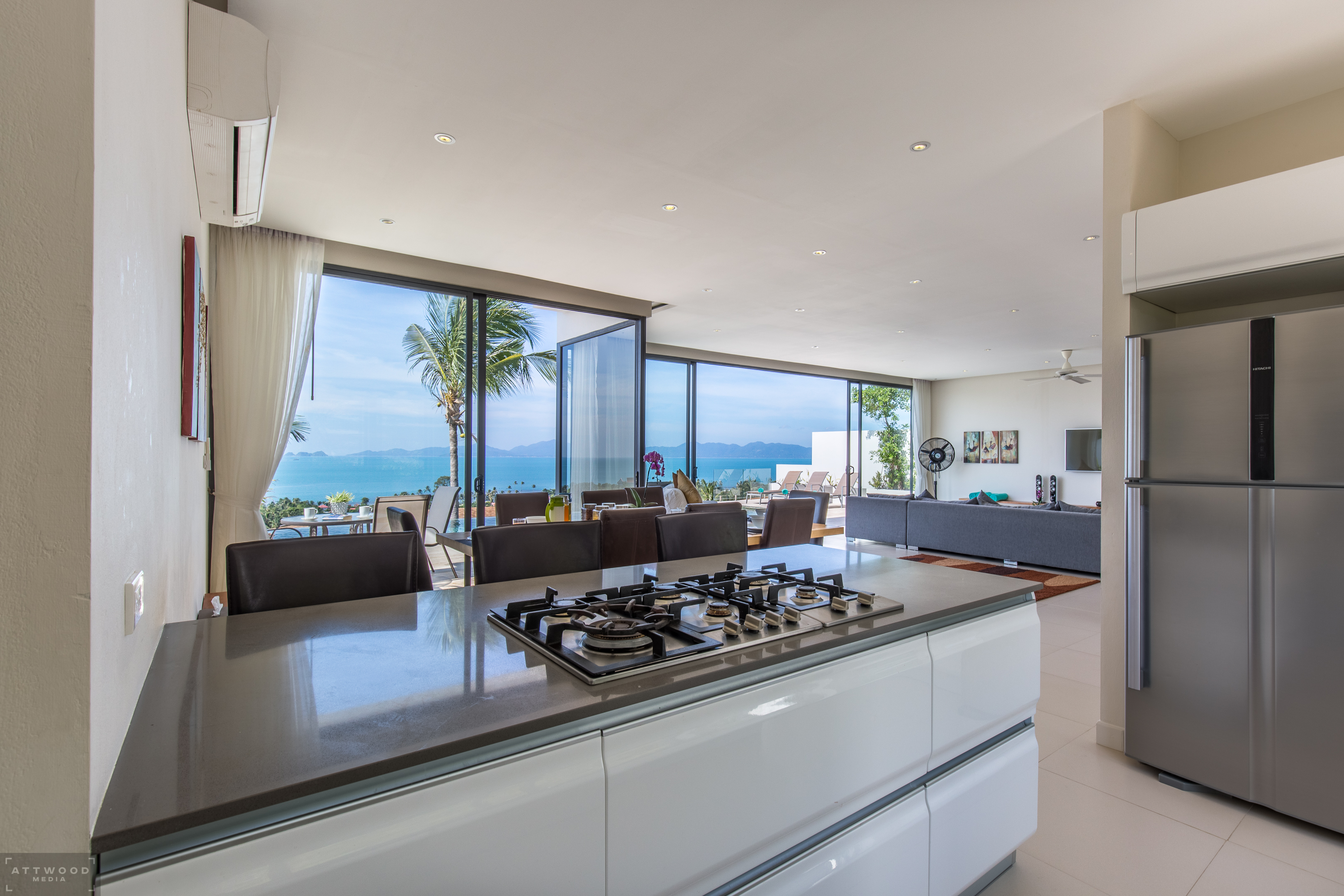 (SOLD) Panoramic 6 Bedroom Seaview Pool Villa in Bang Por for Sale