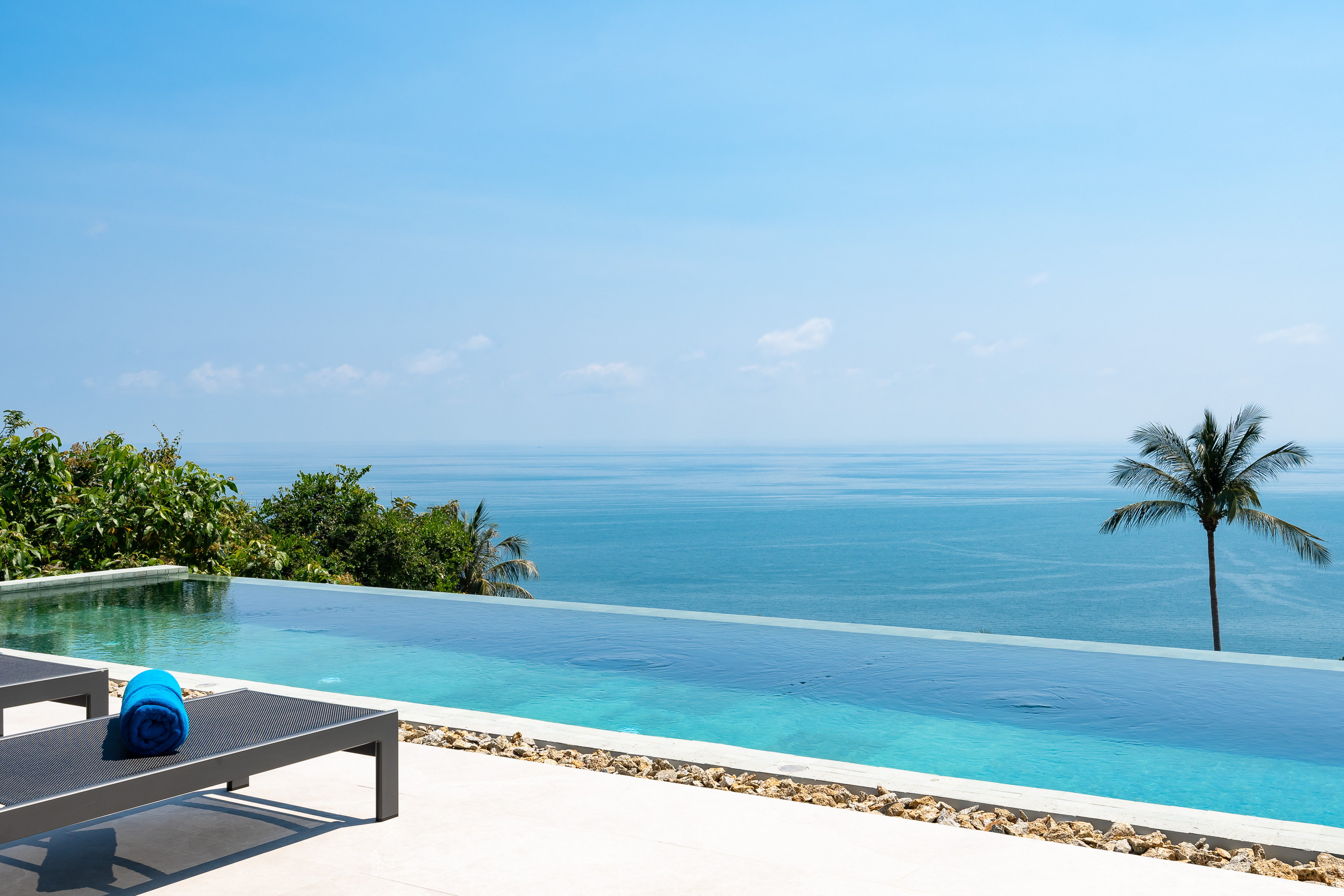 Villa Sea Stone - Masterpiece 3 Bedroom Seaview Pool Villa in Chaweng Noi: Villa Sea Stone — Masterpiece 3 Bedroom Seaview Pool Villa in Prestigious Chaweng Noi