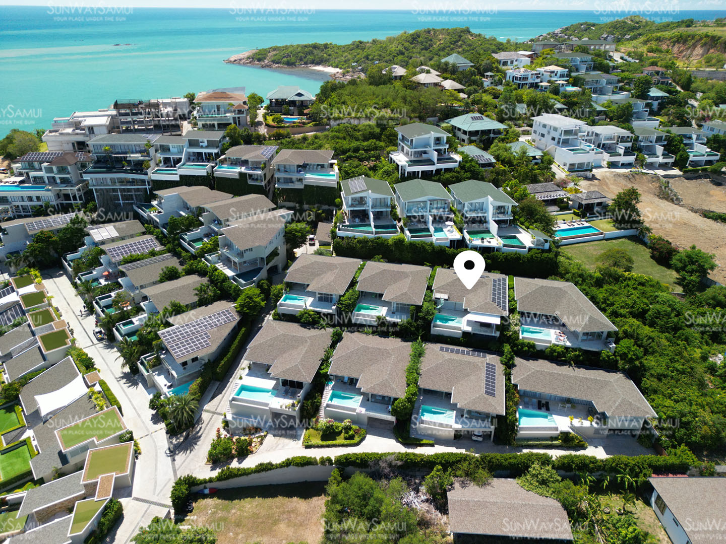 Bayside BB3 – Beachside 5 Bedroom Seaview Pool Villa in Samrong Bay for sale: Bayside BB3 – Beachside 5 Bedroom Seaview Pool Villa in Samrong Bay for sale