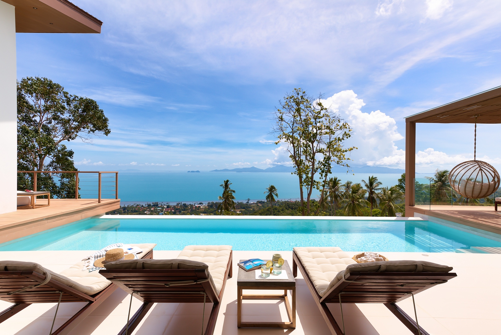 (SOLD) Pacific Palisade - Contemporary Tropical 3 Bedroom Seaview Pool Villas in Bang Por 